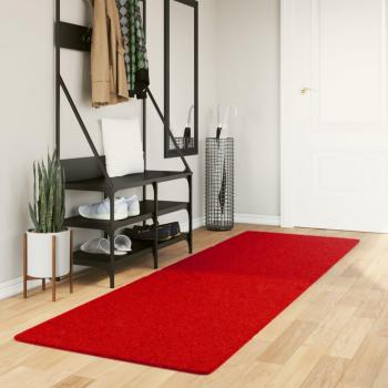 Alfombra de pelo corto suave lavable HUARTE 80x250 cm Color Antracita, Beige, Crema y más Alfombras de área Alfombra de Piso para Sala de Estar Dormitorio Habitación Salón