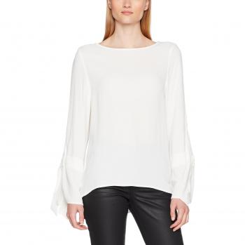 SELECTED FEMME Sftanna Ls Top Ex, Camiseta sin Mangas para Mujer, Blanco