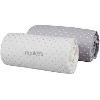 Sábanas ajustables Noukies BB1410.30 Etoiles (70x140 cm)