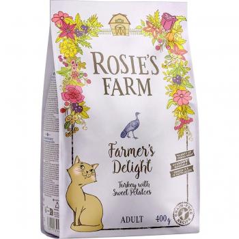 Rosie's Farm Adult Turkey with Sweet Potato Cat Food - 400g