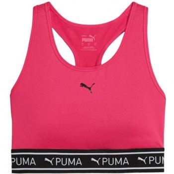 Sujetador deportivo Puma 4Keeps Elastic para mujer en color rosa