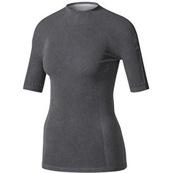 adidas Wrpknt tee Slim Camiseta, Mujer, Gris