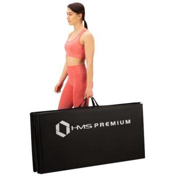 HMS MGS01 Premium Foldable Gym Mat 2400x1200x50mm Black