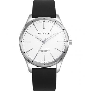 Reloj Viceroy Grand Hombre - Silicona Negra, 41mm