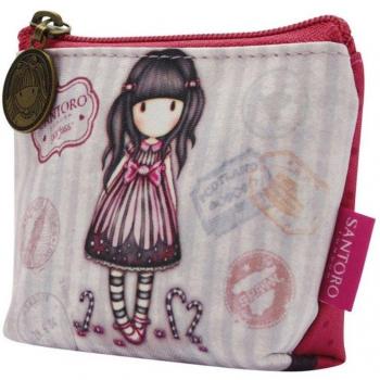 Gorjuss Sugar and Spice monedero rosa