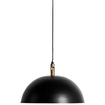 Lámpara de Techo Industrial York de Hierro Negro 39x39x28 cm
