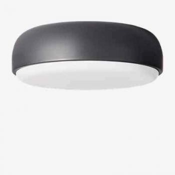 Plafoniera Over Me Antracita Ø40 cm - Luz LED E27