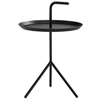 HAY DLM XL - Mesa auxiliar negro/Ø48.2cm