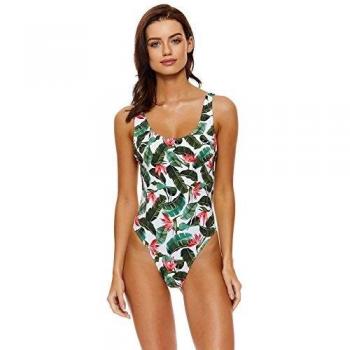 Banana Moon Verde Traje de baño una pieza Paraiso Borage
