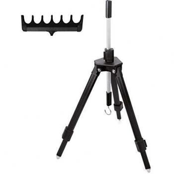 Lineaeffe Apoya Cañas de Pesca Porta Cañas Tripode 115 cm Altura