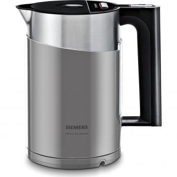 Siemens TW86105P - Hervidor eléctrico, 2400 W, 1.5 L, color gris