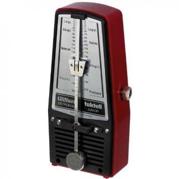 Wittner 903110 Metrónomo Taktell Junior color rojo rubí