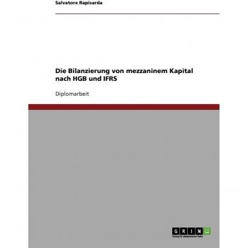Contabilidad de Capital Mezzanine según HGB e IFRS - Salvatore Rapisarda