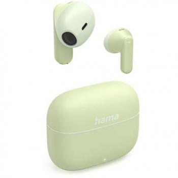 Auriculares In-Ear True Wireless Stereo (TWS) Bluetooth Verde Hama Freedom Light II 5h de autonomía
