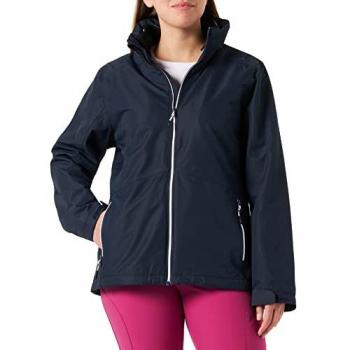 CMP Women's Detachable Inner Jacket with Zip Hood - Black/Blue