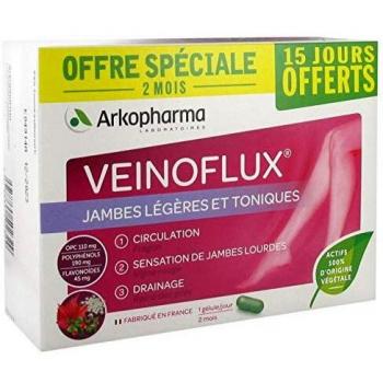 Arkopharma Veinoflux Piernas Ligeras y Tónicas 60 cápsulas