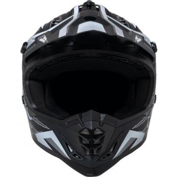 iXS Casco de Cross 363 2.0 Negro Mate-Antracita-Blanco
