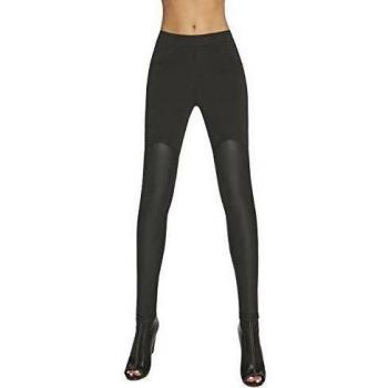 Bas Bleu - Leggings - para mujer negro small