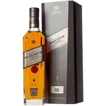 Johnnie Walker Platinum Label, Whisky Escocés de 18 Años, 700ml