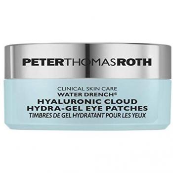 Peter Thomas Roth Water Drench Hyaluronic Cloud Eye Patches - Hydrating Gel Pads for the Eye Area, 60 pc
