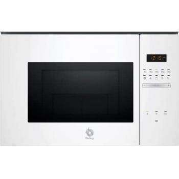 Balay, 3CG5175B2, Microondas encastrable sin marco, 38 cm, 25 l, Aqualisis, Ap. lateral izquierda, Negro