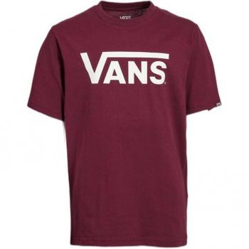 Camiseta Vans Drop V Boy-B Infantil en color rojo