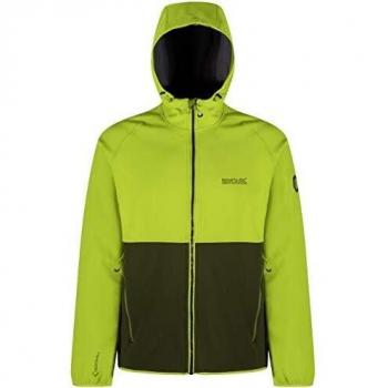 Regatta Areci II - Carcasa Blanda para Hombre, Hombre, Color Lime/Racing Green/Seal Grey, tamaño Small