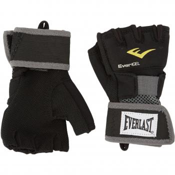 Everlast 4355B  - Guantes con gel, Negro M