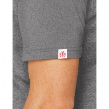 Element Hues SS Camiseta, Hombre, Gris