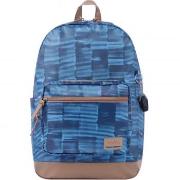 Totto Mochila Urbana Tocax - Azul con Cuadros - 20 Litros