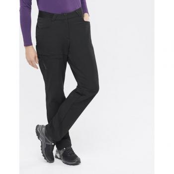 Pantalón largo Salomon Wayfarer Warm Regular negro mujer 38
