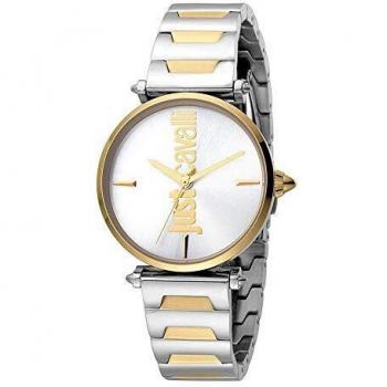 Just Cavalli Womens Analogue Classic Quartz Watch with Stainless Steel Strap JC1L051M0095