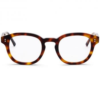 Messy Weekend BILLE OPTICS Blue-Light Block Tortoise Men's Eyeglasses Tortoiseshell Size 49 - Frame Only, Free Lenses Available, HSA/FSA Insurance Eligible