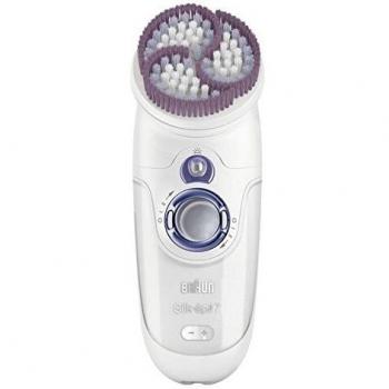 Braun Silk-épil 7 7921 Skin Spa - Depiladora utilizable bajo el agua, recargable, con cabezal exfoliante de la piel