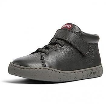 Camper Peu Touring Grey Leather Children’s Sneakers