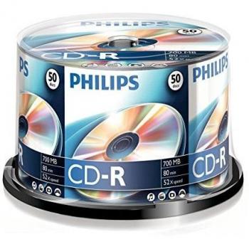 Philips Cd-R 80Min / 700 Mb / 52X Cakebox