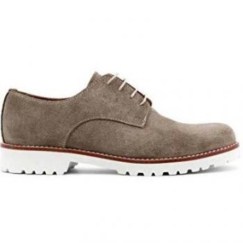 Italian Brown Suede Women's Laced Shoes Size 8 US (EU38)
