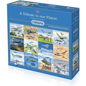 Puzzle Gibsons Tributo a los Nuestros de 1000 Piezas para Adultos