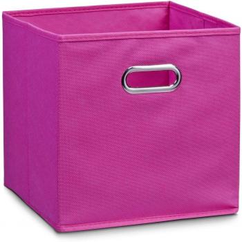 Zeller 14136 Caja de Almacenaje, Non-Woven, Rosa, 28x28x28 cm