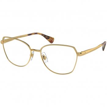 Ralph by Ralph Lauren RA6058 9004 Women’s Eyeglasses Gold Size 55 - Blue Light Block Available
