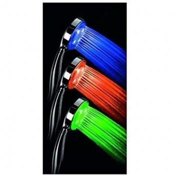 Ducha de Mano LED Idralite con 1 Chorro y Luz LED Colorida