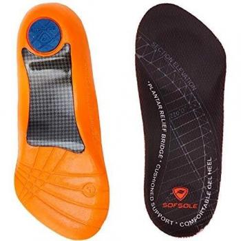 Sof Sole Plantar Fascia, Plantillas Adultos Unisex, Multicolor, S/M