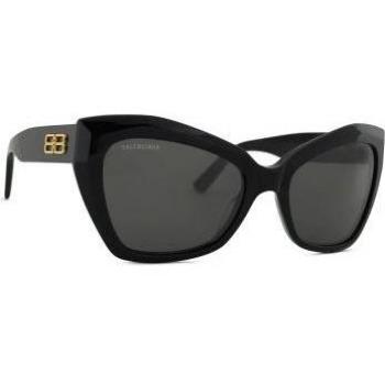 Balenciaga BB0271S 001 56 Stylish Sunglasses, Black Female, Size: 56 MM