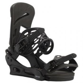 Fijaciones de Snowboard Burton Mission Re:Flex 2025 - Negro - Talla L