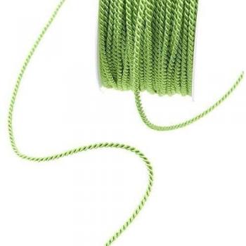Deko und Band Acetato Cordón Verde Claro – 2 mm Ancho a 100 m Rollo – 211001 08 de R 002