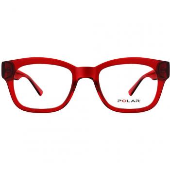 Polar 1967 22 Armazones para Hombre Rojas con lentes recetados