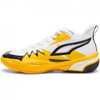 Zapatillas de baloncesto GENETICS White Yellow Sizzle