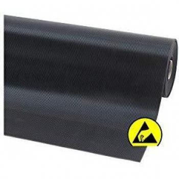 Alfombra ESD Rib 'n' Roll NOTRAX 1500 x 1200 mm negra