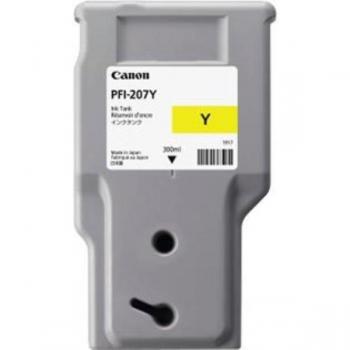 Canon PFI207 Amarillo Cartucho de Tinta Original