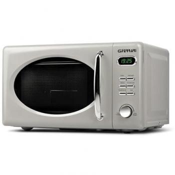 Microondas Combinado Digital G3 Ferrari Sapormio Vintage, 1150W, 20 litros, 8 programas, color tiza